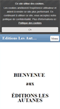 Mobile Screenshot of editions-les-autanes.com